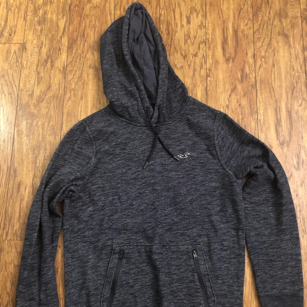 Blue Hollister Hoodie